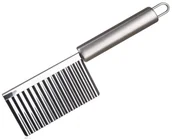 Noże - Karbowany nóż ze stali nierdzewnej do warzyw Z4-L88 - miniaturka - grafika 1