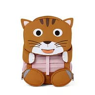 Plecaki szkolne i tornistry - Affenzahn Unisex dziecięcy AFZ-FAL-002-037 plecak dziecięcy, kot brązowy, rozmiar uniwersalny, Kot - brązowy, jeden rozmiar - miniaturka - grafika 1