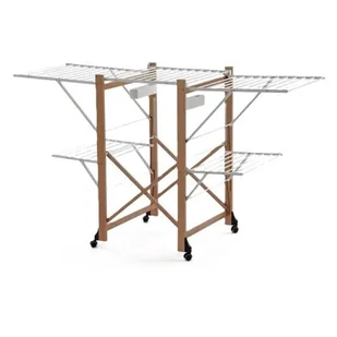 ARREDAMENTI ITALIA korwety typu Gulliver (drzewo wiśniowe  Cherry Wood, 110_cm) 600-CW - Suszarki na ubrania - miniaturka - grafika 1