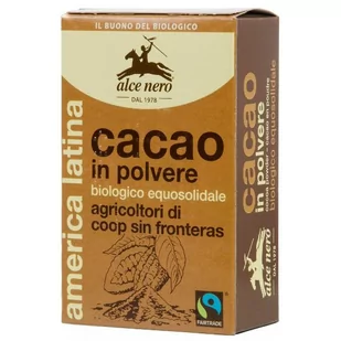 Fair Trade ALCE NERO KAKAO W PROSZKU BIO 75 g - ALCE NERO - Zdrowa żywność - miniaturka - grafika 2