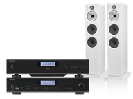 Zestawy stereo - Rotel A14 MKII (czarny) + CD14 MKII (czarny) + 603 S3 (biały) - miniaturka - grafika 1