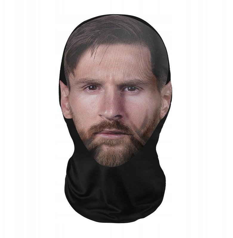 Hurt-net Kominiarka MASKA IMPREZA Narty Motor MIKROFIBRA NADUK 3D COSPLAY Messi