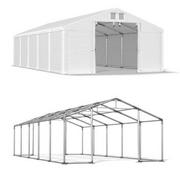 Altany ogrodowe - Namiot Magazynowy Całoroczny 5x10x2 Biały WINTER MSD - miniaturka - grafika 1