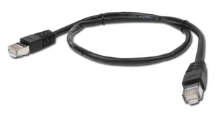 Kabel sieciowy FTP Gembird PP6-1M/BK kat. 6, Patch cord RJ-45 (1 m) - Patchcordy - miniaturka - grafika 1