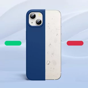 Ugreen Protective Silicone Case gumowe elastyczne silikonowe etui pokrowiec iPhone 13 niebieski - Etui i futerały do telefonów - miniaturka - grafika 4