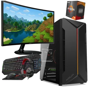 KOMPUTER GAMINGOWY ZESTAW RYZEN 7 5700 l 32 GB l RX VEGA 8 l 1TB SSD - Zestawy komputerowe - miniaturka - grafika 1