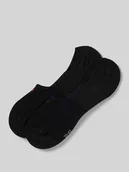 Skarpetki damskie - Skarpetki stopki z nadrukiem z logo w zestawie 2 szt. - miniaturka - grafika 1