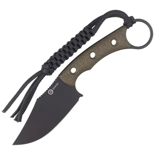 Nóż Civivi Midwatch Green Burlap Micarta, Black Stonewashed N690 (C20059B-3) - Noże - miniaturka - grafika 1