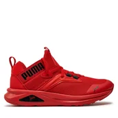 Buty dla chłopców - Sneakersy Puma Enzo 2 Refresh Jr 385677 01 Czerwony - miniaturka - grafika 1
