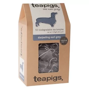 Teapigs herbata Darjeeling Earl Grey 50 piramidek 4002 - Herbata - miniaturka - grafika 1