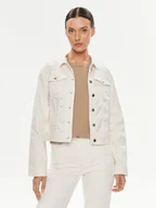 Kurtki damskie - Vila Kurtka jeansowa Birkina 14097180 Biały Regular Fit - miniaturka - grafika 1