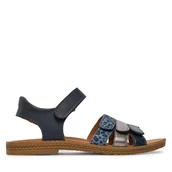Buty dla dziewczynek - Sandały Primigi 1387055 S Granatowy - miniaturka - grafika 1