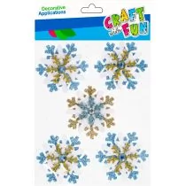 Craft with Fun Naklejki Boże Narodzenie Gwiazdki - Zabawki kreatywne - miniaturka - grafika 1