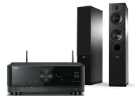 Kino domowe - Yamaha RX-V4A (czarny) + Tesi 5 (czarny) - miniaturka - grafika 1