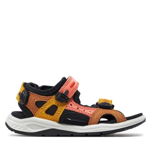Sandały ECCO X-Trinsic K Sandal 3S 71064260875 Brązowy - Buty trekkingowe dziecięce - miniaturka - grafika 1