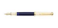 Pióra wieczne - Pióro Wieczne Pelikan Souveran M800 Cream Blue F - miniaturka - grafika 1