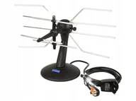 Anteny TV - Telmor Antena DVB-T2 pokojowa do tv naziemnej DSP-860 5G Protected Telkom - miniaturka - grafika 1