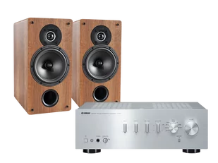 Yamaha A-S301 (srebrny) + TESI 261 (orzech) - Zestawy stereo - miniaturka - grafika 1