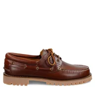 Mokasyny męskie - Mokasyny Gant 31631074 Brązowy - miniaturka - grafika 1