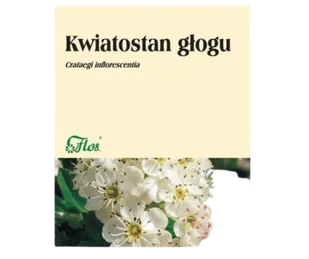FLOS zioła sypkie GŁÓG KWIATOSTAN 50g - Zioła - miniaturka - grafika 1
