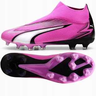 Buty Puma Ultra Match+ LL FG/MG 107759-01 różowy 45 - Piłka nożna - miniaturka - grafika 1
