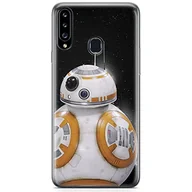 Etui i futerały do telefonów - ERT GROUP etui na telefon Samsung A20S, case oryginalny i oficjalnie licencjonowany przez Star Wars, wzór BB 8 006, optymalnie dopasowane, plecki z TPU - miniaturka - grafika 1