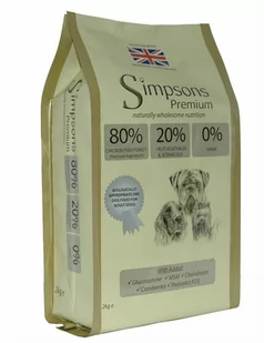 Simpsons Premium Mixed Meat&Fish 80/20 12 kg - Sucha karma dla psów - miniaturka - grafika 1