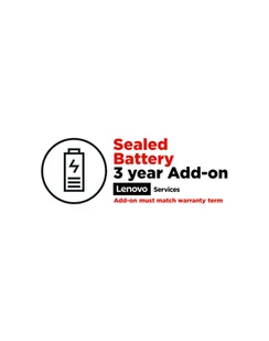 LENOVO ThinkPlus ePac 3Y Sealed Battery Add on Stackable - Gwarancje i pakiety serwisowe - miniaturka - grafika 1
