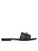 Klapki i japonki damskie - Just Cavalli Klapki 80RA3S81 ZSE61 Czarny - miniaturka - grafika 1