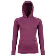 Bluzy sportowe damskie - Bluza damska High Point Moa Merino Lady Hoody Rozmiar: XS / Kolor: fioletowy - miniaturka - grafika 1