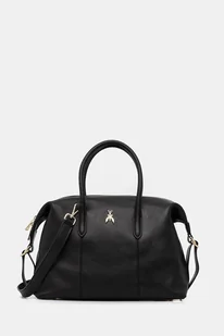 Patrizia Pepe torebka skórzana kolor czarny 2B0145 L162 - Torebki damskie - miniaturka - grafika 1