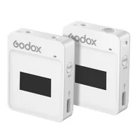 Kamery cyfrowe - akcesoria - Godox MoveLink II M1 2.4GHz Bezprzewodowy System Mikrofonowy (Biały) - miniaturka - grafika 1