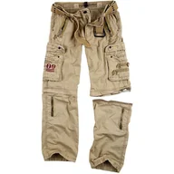 Odzież trekkingowa męska - Spodnie trekkingowe męskie Surplus Royal Outback 2w1 Piaskowe - miniaturka - grafika 1
