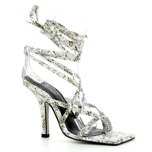 Sandały damskie na szpilce CARINII - Carinii - Klapki i japonki damskie - miniaturka - grafika 1