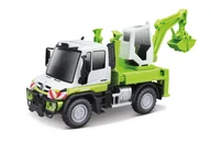 Samochody i pojazdy dla dzieci - Maisto, Model dźwig Mercedes unimog u430, Zielony - miniaturka - grafika 1