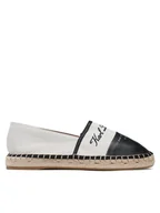 Espadryle damskie - KARL LAGERFELD Espadryle KL80123 Écru - miniaturka - grafika 1