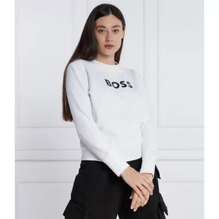 BOSS Bluza Elaboss | Regular Fit - Bluzy damskie - miniaturka - grafika 1