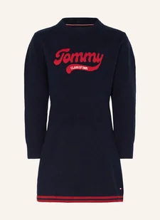 Tommy Hilfiger Sukienka Z Dzianiny blau - Sukienki - miniaturka - grafika 1