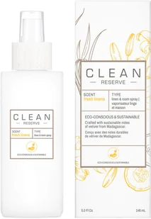 Clean Space Fresh Linens Room Spray (142g) - Zapachy do domu - miniaturka - grafika 1