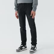 Spodnie męskie - Cropp - Czarne jeansy slim - Czarny - miniaturka - grafika 1