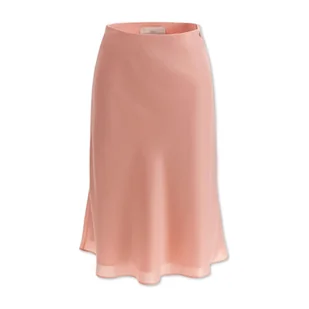 Spódnica damska Guess Claire midi różowa satynowa-S - Spódnice - miniaturka - grafika 1