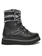 Botki damskie - Roxy Botki ARJB700752 Czarny - miniaturka - grafika 1