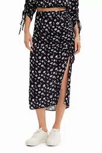 Desigual Damska spódnica, czarny, XL - Spódnice - miniaturka - grafika 1