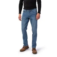 Spodnie męskie - Jeansy Denver Stretch 32/32 Niebieskie - miniaturka - grafika 1