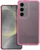 Etui i futerały do telefonów - OEM Futerał MATRIX CLEAR do SAMSUNG S20 FE / S20 FE 5G pudrowy róż - miniaturka - grafika 1