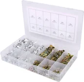 Nitownice - KS TOOLS Asortyment nitów gwintowanych, stal + aluminium, - miniaturka - grafika 1