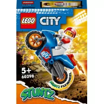 LEGO City Stuntz Rakietowy motycykl kaskaderski 60298 - Klocki - miniaturka - grafika 2