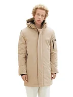 Kurtki męskie - TOM TAILOR Denim parka męska, 12628 Paving Stone, XL - miniaturka - grafika 1