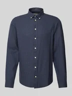 Koszule męskie - Koszula casualowa o kroju regular fit z kołnierzykiem typu button down model ‘ANTON’ - miniaturka - grafika 1