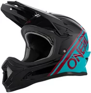 Kaski rowerowe - O'Neal Sonus Helmet, czarny/turkusowy S | 55-56cm 2022 Kaski rowerowe - miniaturka - grafika 1